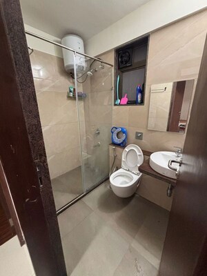 Bathroom in 2 BHK Apartment at Pride Purple Park Landmark, Bibwewadi – for Rent