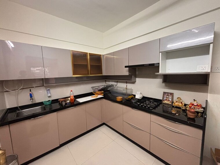 Kitchen, pride-purple-park-landmark 2 Bedroom 1000 Sq.Ft. Apartment In Bibwewadi Pune 10753350