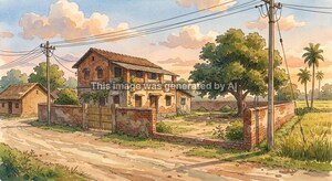  Land – Exterior View View at Bikna - for Sale
