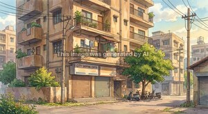  Apartment – Exterior View View at Udhna - for Sale