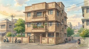  Apartment – Exterior View View at Kalyan - for Sale
