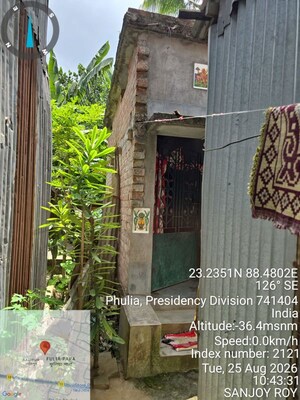  Independent House – Exterior View View at Uttarsanda - for Sale
