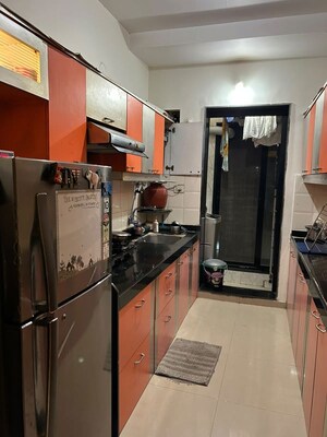 Kitchen in 2 BHK Apartment at Laxmi Narayan Residency, Vartak Nagar – for Rent