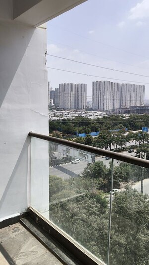 Balcony in 3 BHK Apartment at Vasavi GP Trends, Nanakramguda – for Rent