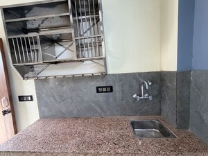 Kitchen in 1 RK Independent House at Rajpur – for Rent