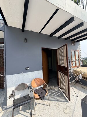 Terrace in 1 RK Independent House at Rajpur – for Rent