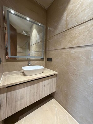 Bathroom in 4 BHK Builder Floor at Greater Kailash I – for Rent