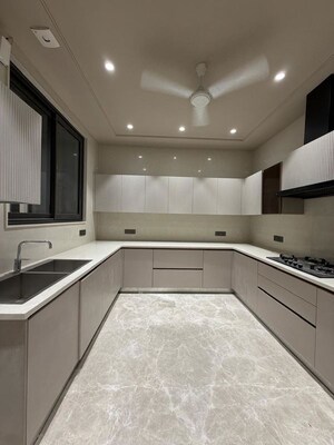 Kitchen in 4 BHK Builder Floor at Greater Kailash I – for Rent