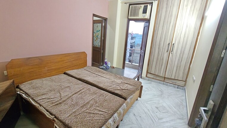 Bedroom, malviya nagar 1 RK 500 Sq.Ft. Builder Floor In Malviya Nagar Delhi 10753573