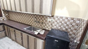 Kitchen in 1 RK Builder Floor at Malviya Nagar – for Rent