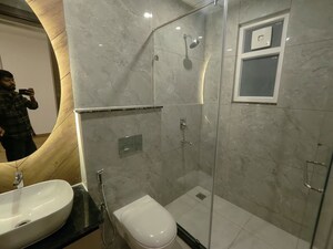 Bathroom in 3 BHK Apartment at Raj One Good Earth, Sector 71 – for Rent