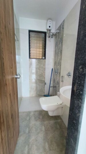 Bathroom in 2 BHK Apartment at Neel Sidhi Anexo, Ghansoli – for Rent