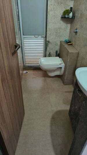Bathroom in 1 BHK Apartment at Neel Sidhi Anexo, Ghansoli – for Rent