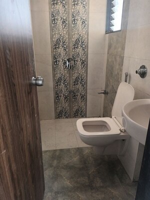 Bathroom in 1 BHK Apartment at Neel Sidhi Anexo, Ghansoli – for Rent