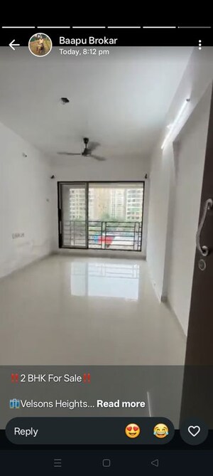 Living Room in 1 BHK Apartment at Munisuvrat Viaan Classic, Virar West – for Rent