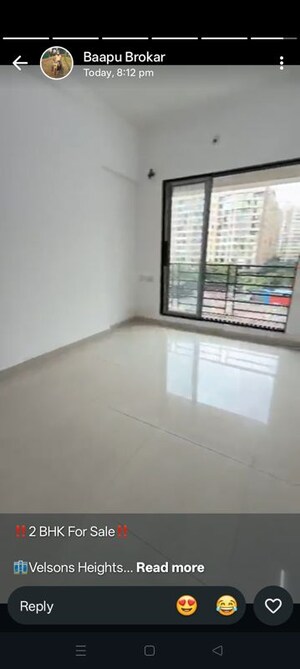 Master Bedroom in 1 BHK Apartment at Munisuvrat Viaan Classic, Virar West – for Rent