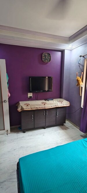 Living Room in 1 BHK Apartment at Kopar Khairane – for Rent