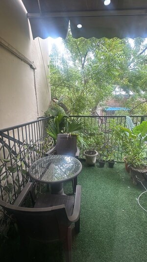Balcony in 3 BHK Builder Floor at Greater Kailash I – for Sale