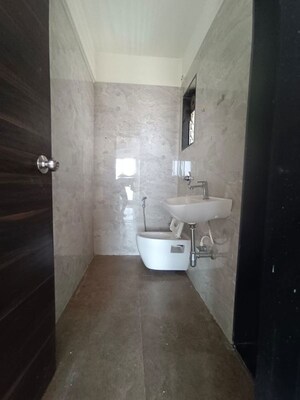 Bathroom in 3 BHK Apartment at Mahape – for Rent