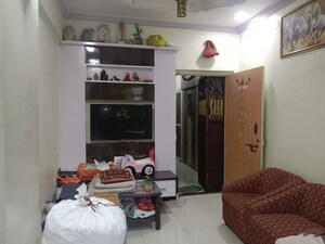 Living Room in 1 BHK Apartment at Mahape – for Rent