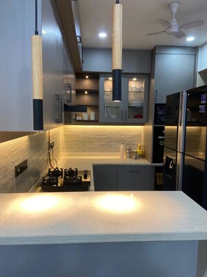 Kitchen in 2 BHK Apartment at Cloud 36 Mumbai, Ghansoli – for Rent