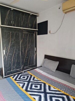 Master Bedroom in 2 BHK Apartment at Bhairaav Goldcrest Residency, Ghansoli – for Rent
