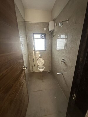 Bathroom in 3 BHK Apartment at Metro Millennium, Malad West – for Rent