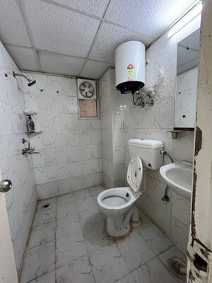 Bathroom in 2 BHK Apartment at Shree Vardhman Green Court, Sector 90 – for Rent