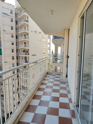 Balcony in 2 BHK Apartment at Shree Vardhman Green Court, Sector 90 – for Rent