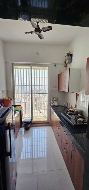 Kitchen in 1 BHK Apartment at Bhairaav Goldcrest Residency, Ghansoli – for Rent