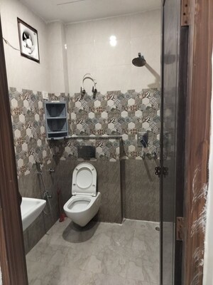 Bathroom in 2 BHK Builder Floor at Sector 13 Dwarka – for Rent