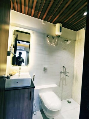 Bathroom in 2 BHK Apartment at Durga Nagar – for Sale