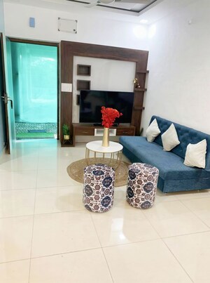 Living Room in 2 BHK Apartment at Durga Nagar – for Sale