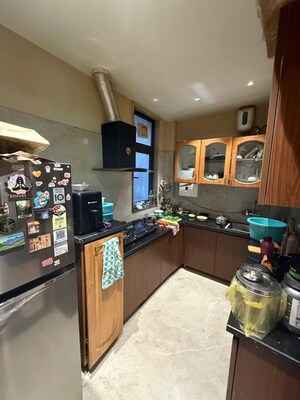 Kitchen in 2 BHK Builder Floor at Sector 14 – for Rent