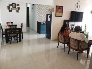 Living Room in 4 BHK Apartment at AV Basant Bahar, Shivajinagar – for Rent