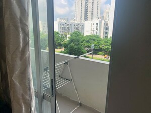 Balcony in 3 BHK Apartment at Vatika City Homes, Sector 83 – for Rent