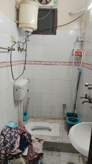 Bathroom in 2 BHK Builder Floor at Khirki Extension – for Sale