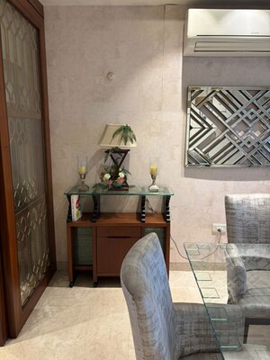 Living Room in 3 BHK Builder Floor at Defence Colony – for Rent