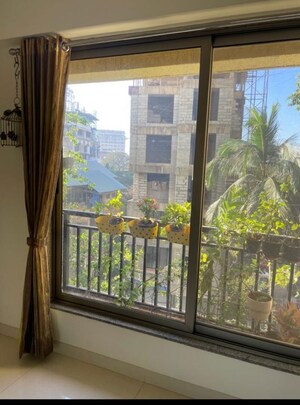 Balcony in 3 BHK Apartment at Squarefeet Pradeep CHS, Panch Pakhadi – for Rent