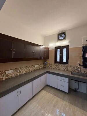 Kitchen in 3 BHK Builder Floor at Nehru Enclave – for Rent