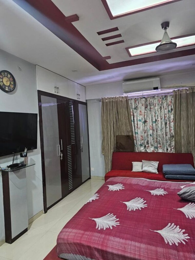 Bedroom, lodha-paradise 3 Bedroom 1200 Sq.Ft. Apartment In Majiwada Thane 10753956