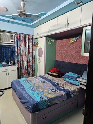 Bedroom in 3 BHK Apartment at Lodha Paradise, Majiwada – for Sale