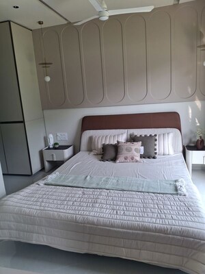 Bathroom in 3 BHK Apartment at Vesu – for Sale