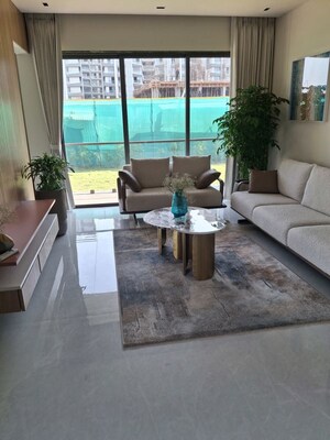 Staircase in 3 BHK Apartment at Vesu – for Sale