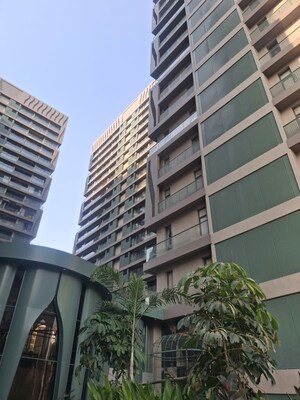 Staircase in 4 BHK Apartment at Vesu – for Sale