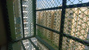 Balcony in 3 BHK Apartment at Candeur 40, Miyapur – for Rent