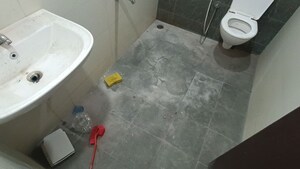 Bathroom in 3 BHK Apartment at Candeur 40, Miyapur – for Rent