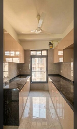 Kitchen in 3 BHK Apartment at Heritage Signature, Chembur – for Rent