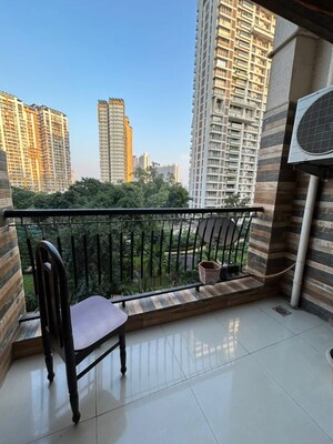 Balcony in 2 BHK Apartment at Raunak Laxmi Narayan Residency, Pokhran Road No Two – for Rent