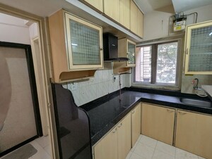 Kitchen in 2 BHK Apartment at K Raheja Vihar, Powai – for Rent